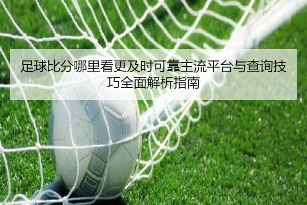 足球比分哪里看更及时可靠主流平台与查询技巧全面解析指南
